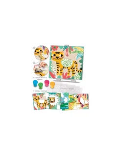 Crea Lign’ Pochoirs motifs couleurs de la jungle - CréaLign' Online