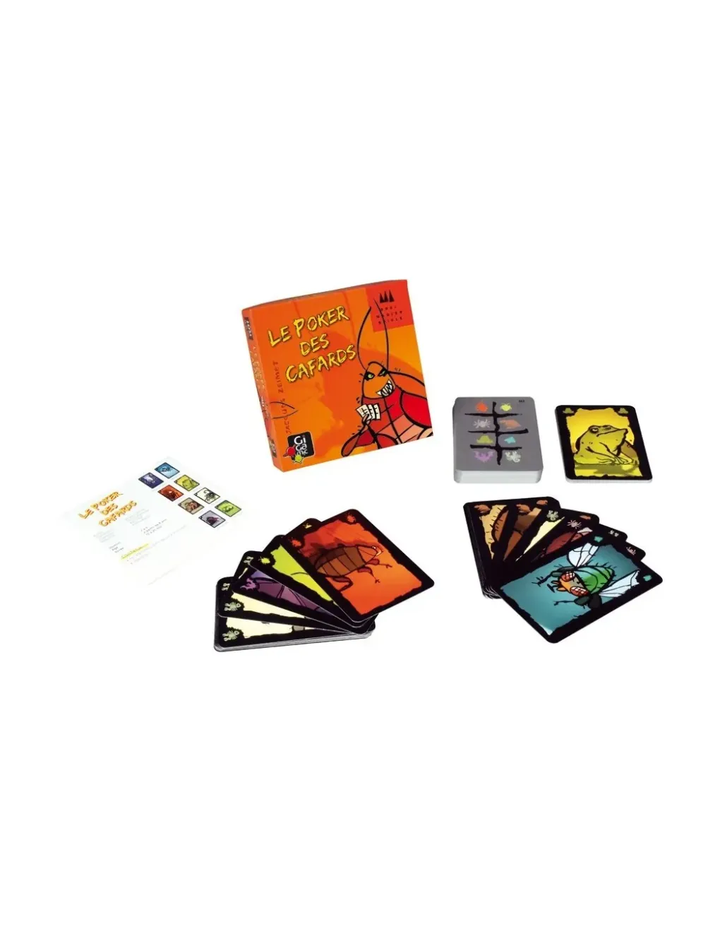 Gigamic Poker des cafards - jeu Outlet