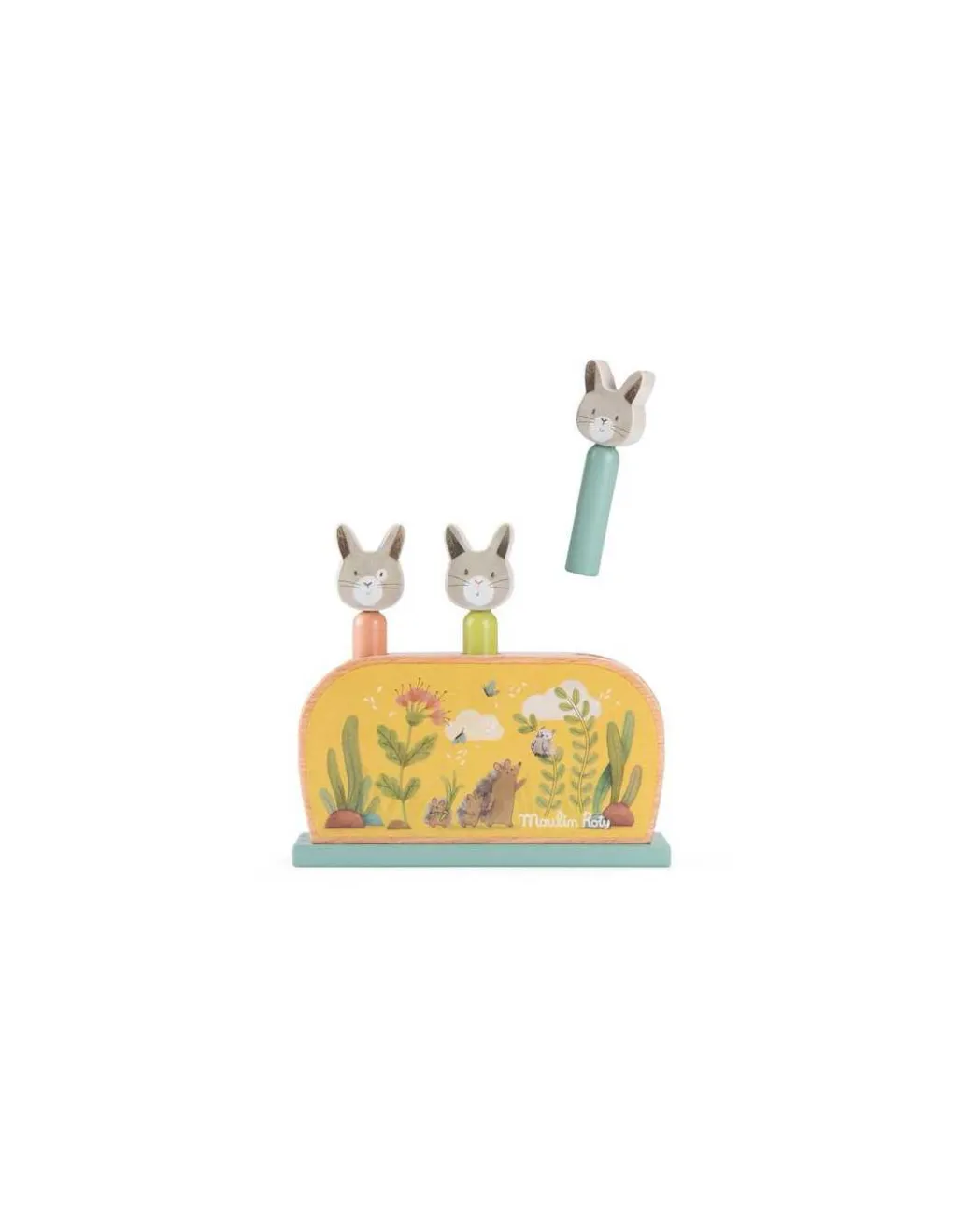 Moulin Roty Pop up Trois petits lapins - Hot