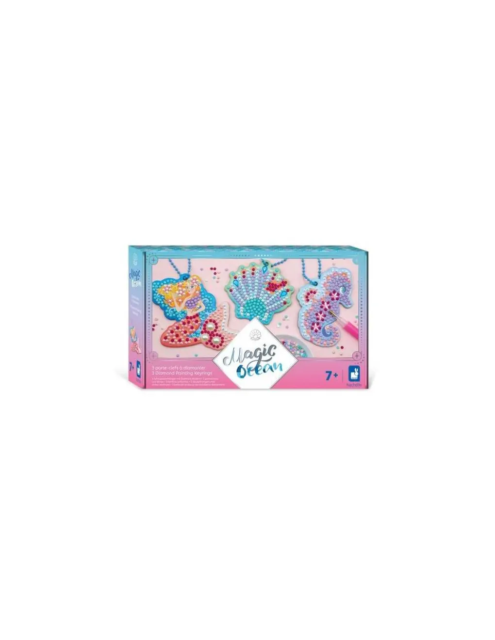 Janod Porte-clefs à diamanter Magic Ocean - Outlet