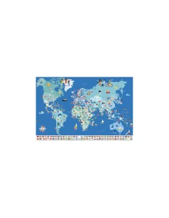 Poppik Poster en stickers drapeaux du monde - Hot