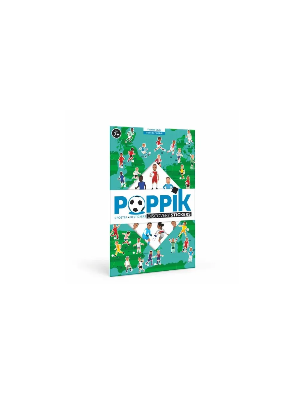 Poppik Poster en stickers football - Online