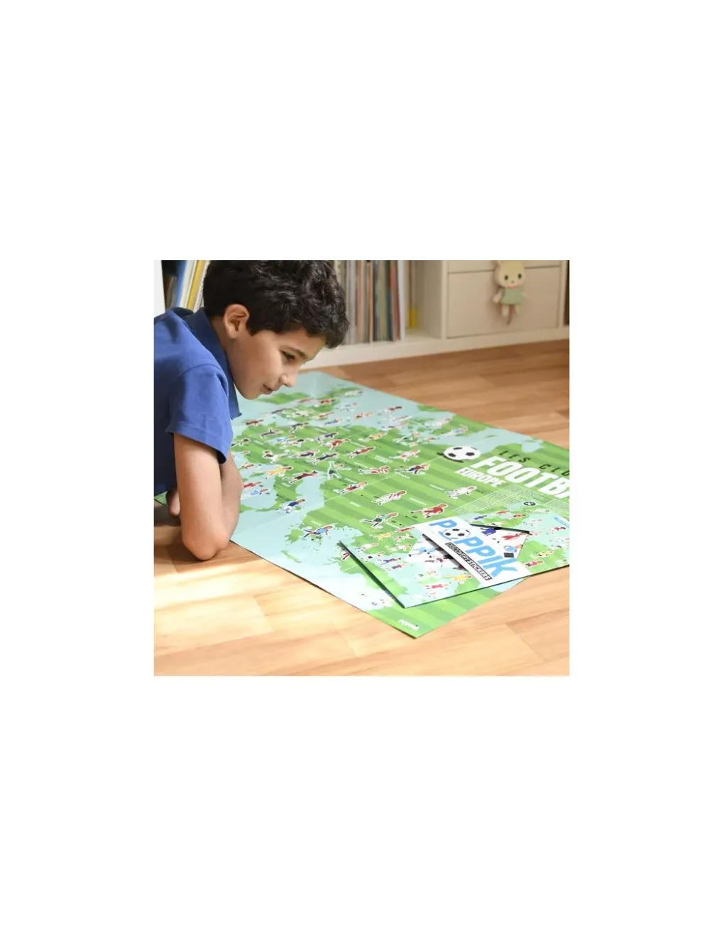 Poppik Poster en stickers football - Online