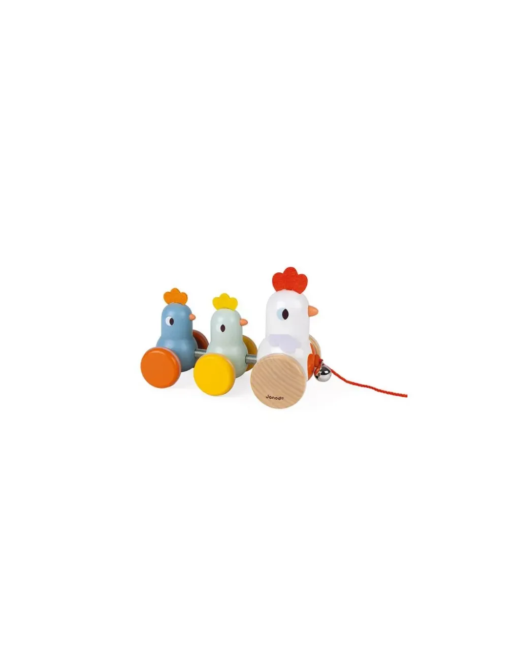 Janod Poule et poussins à promener - New