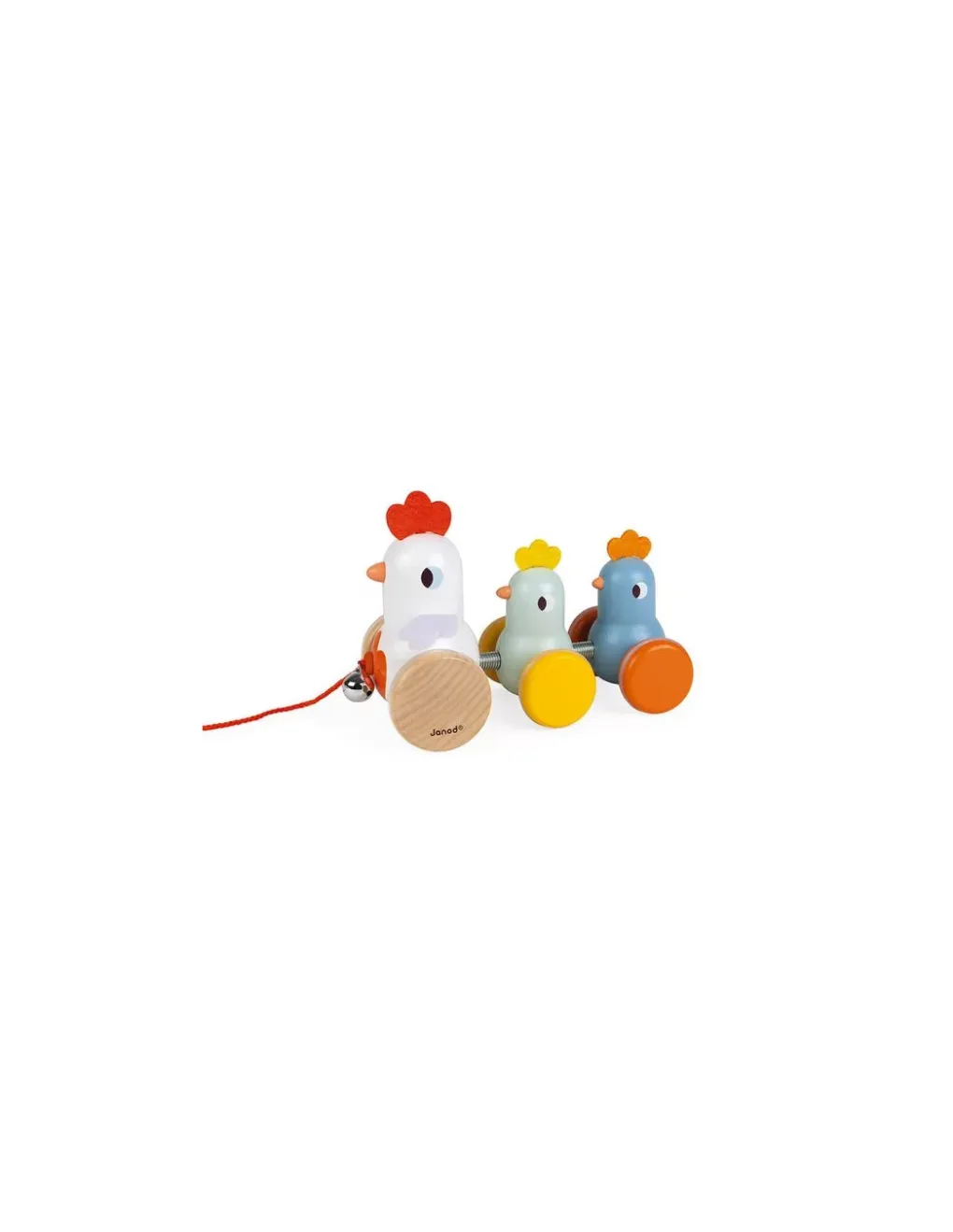Janod Poule et poussins à promener - New