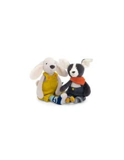 Moulin Roty Poupée chien Pilou jaune Puce & Pilou - Sale