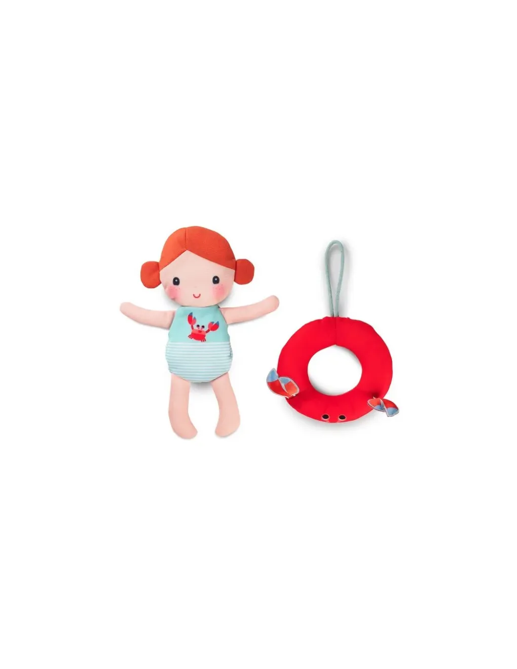 Lilliputiens Poupée de bain Axelle le crabe - Hot