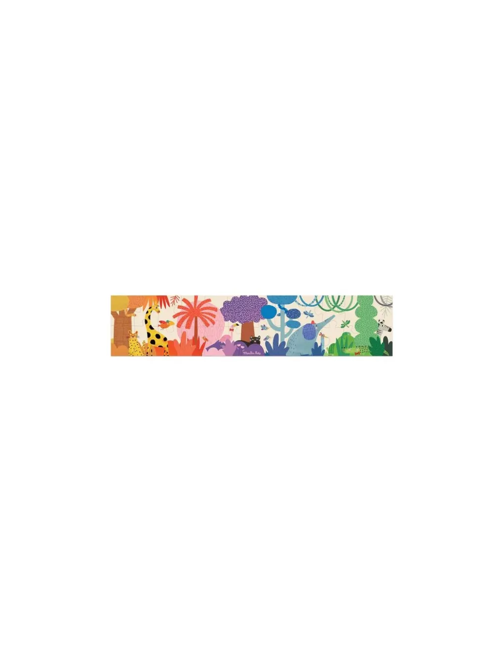 Moulin Roty Puzzle 24 la jungle arc en ciel Les Toupitis - Online