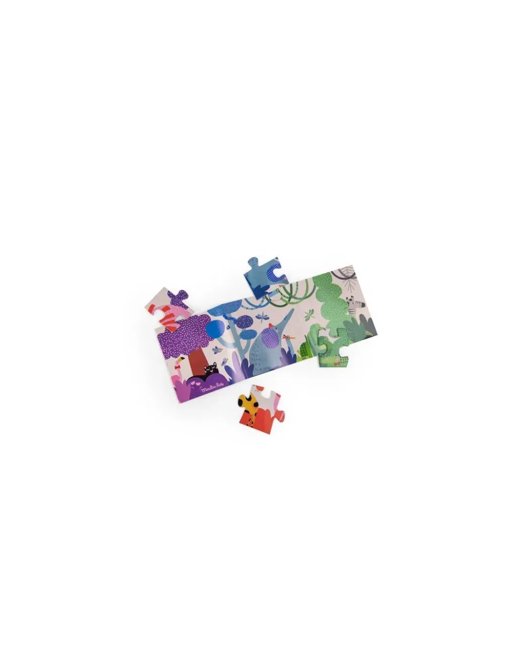 Moulin Roty Puzzle 24 la jungle arc en ciel Les Toupitis - Online
