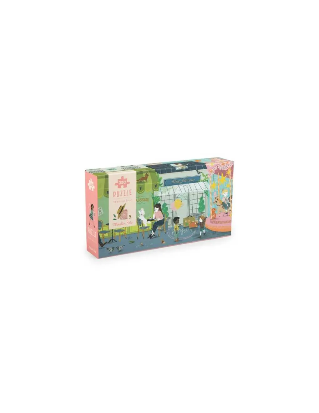 Moulin Roty Puzzle 350 pièces 10 rue des lilas Les Parisiennes - Online