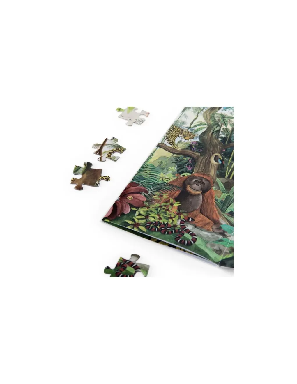 Moulin Roty Puzzle 350 pièces dans la forêt tropicale - Online