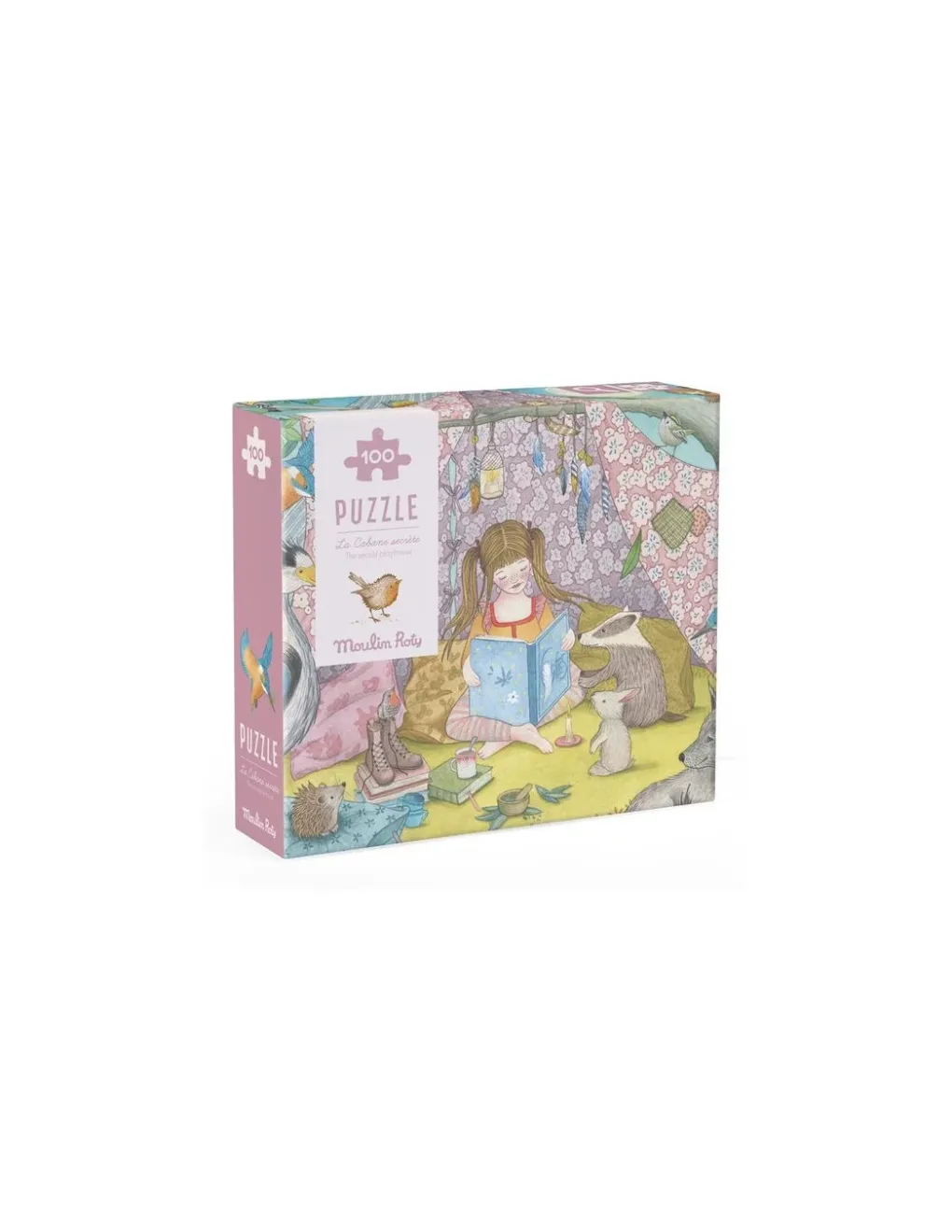 Moulin Roty Puzzle 100 pièces la cabane secrète Les Rosalies - Online