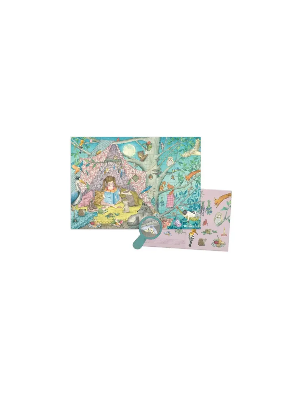 Moulin Roty Puzzle 100 pièces la cabane secrète Les Rosalies - Online