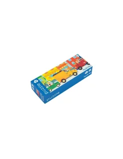 Moulin Roty Puzzle 24 pièces Les véhicules Les Popipop -