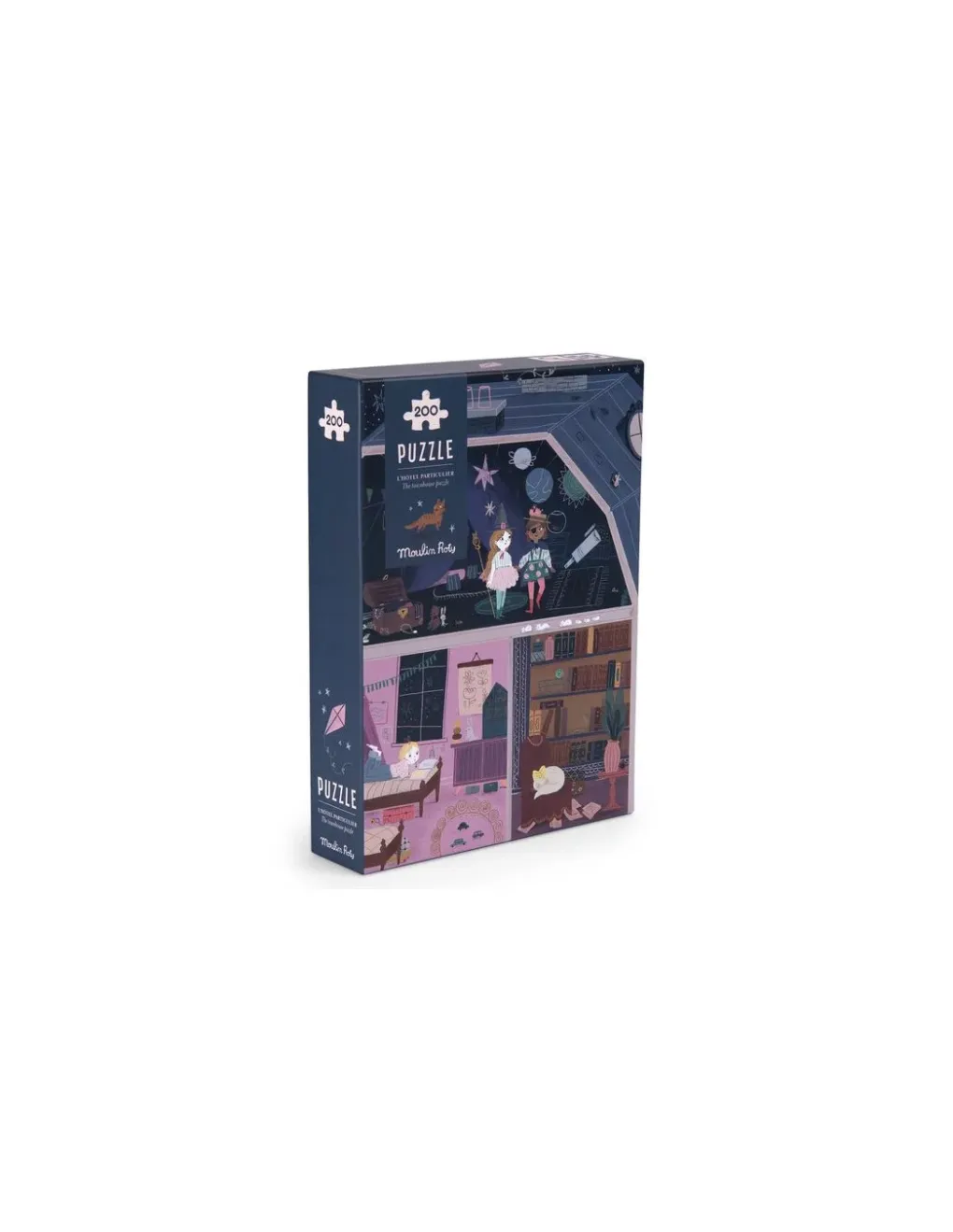 Moulin Roty Puzzle 200 pièces l'hôtel particulier Les Parisiennes - Discount