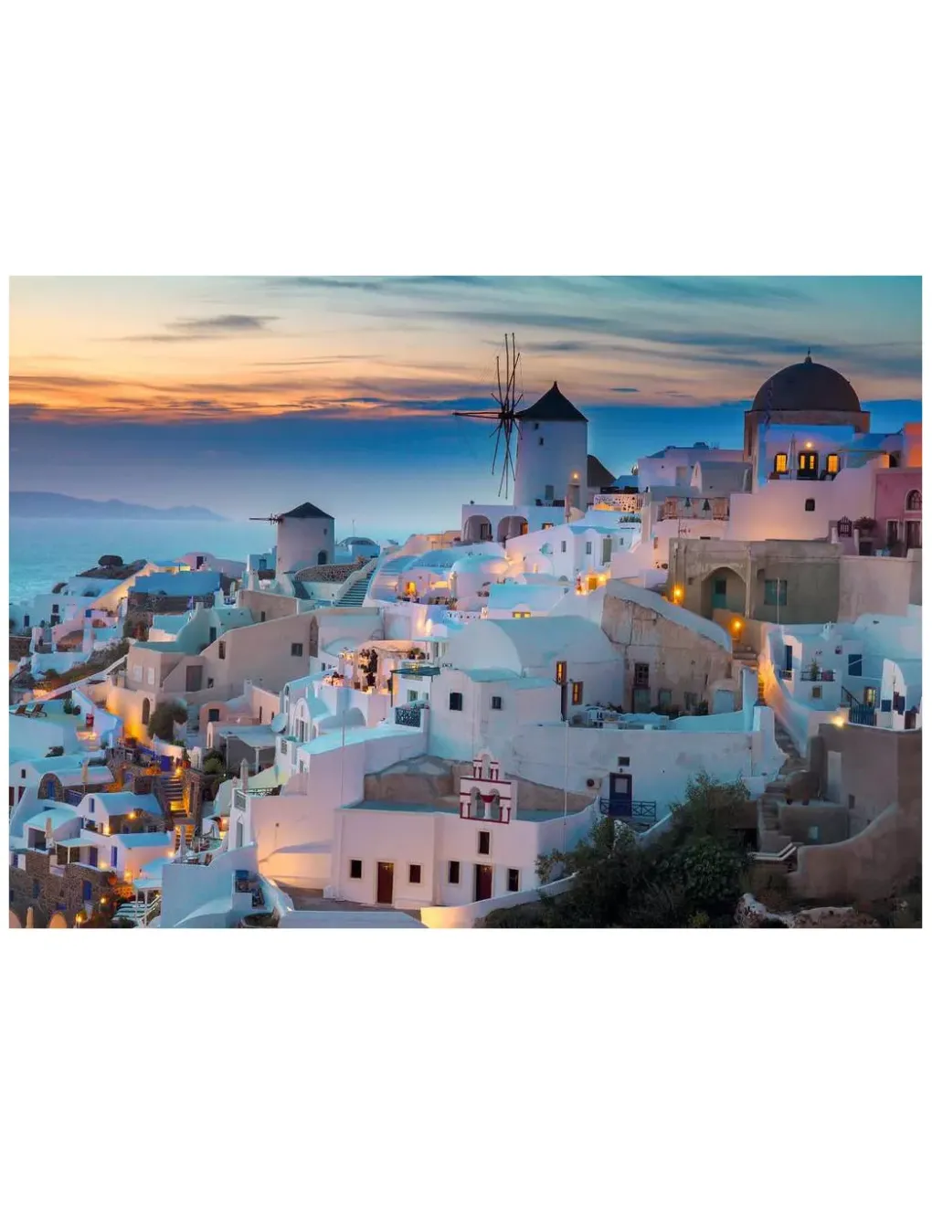 Ravensburger Puzzle 1000 pièces Santorin - Best