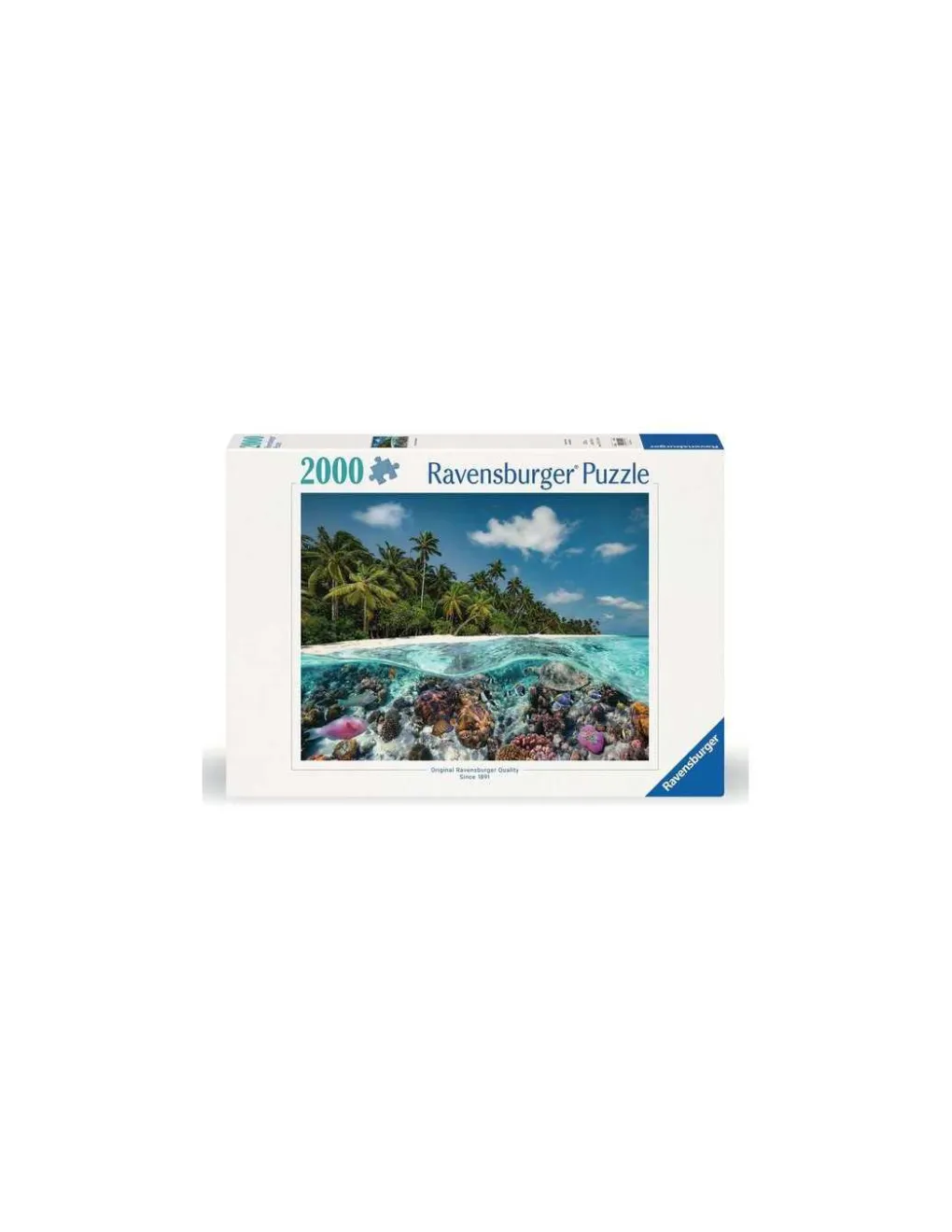 Ravensburger Puzzle 2000 pièces Une plongée aux Maldives - Online