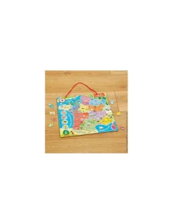 Janod Puzzle carte de France magnétique - Outlet