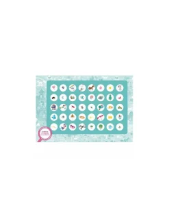 Auzou Puzzle cherche et trouve géant Licornes - Discount