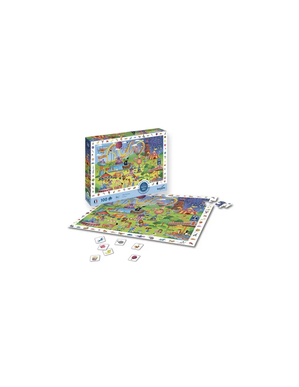 Sentosphere Puzzle Cherche et trouve Fête Foraine - Sentosphère Hot