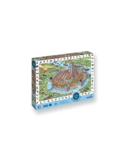 Sentosphere Puzzle Cherche et trouve Le Château Fort 100 pièces - Sentosphère Online