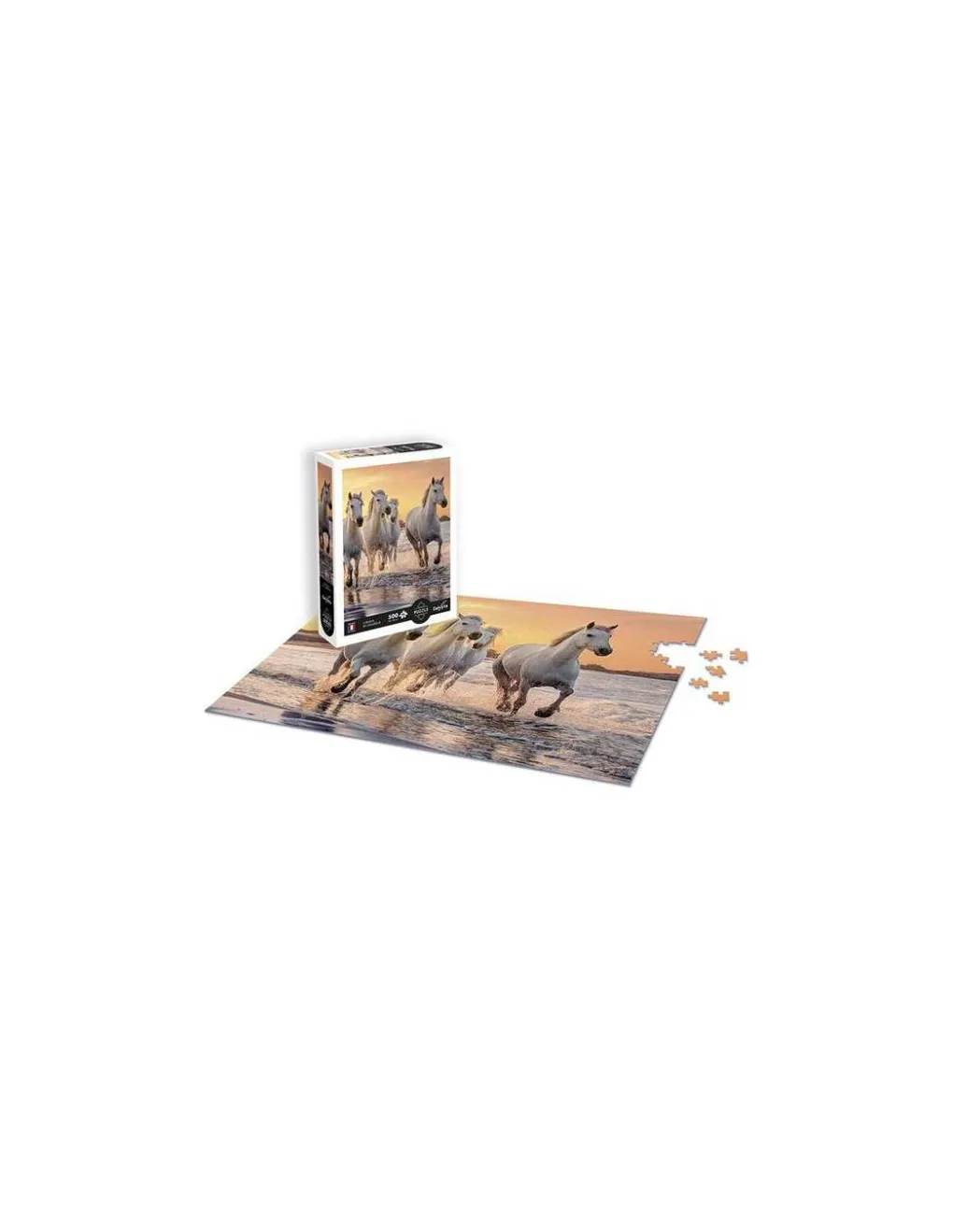 Sentosphere Puzzle Chevaux en Camargue 500 pièces XL - Sentosphère Outlet
