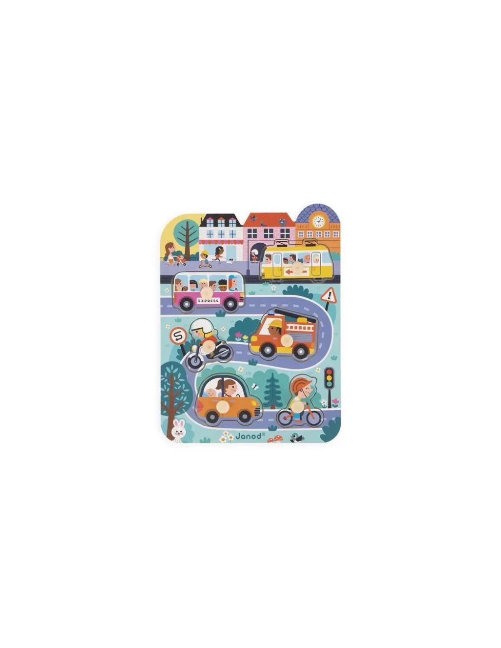 Janod Puzzle dans la ville -