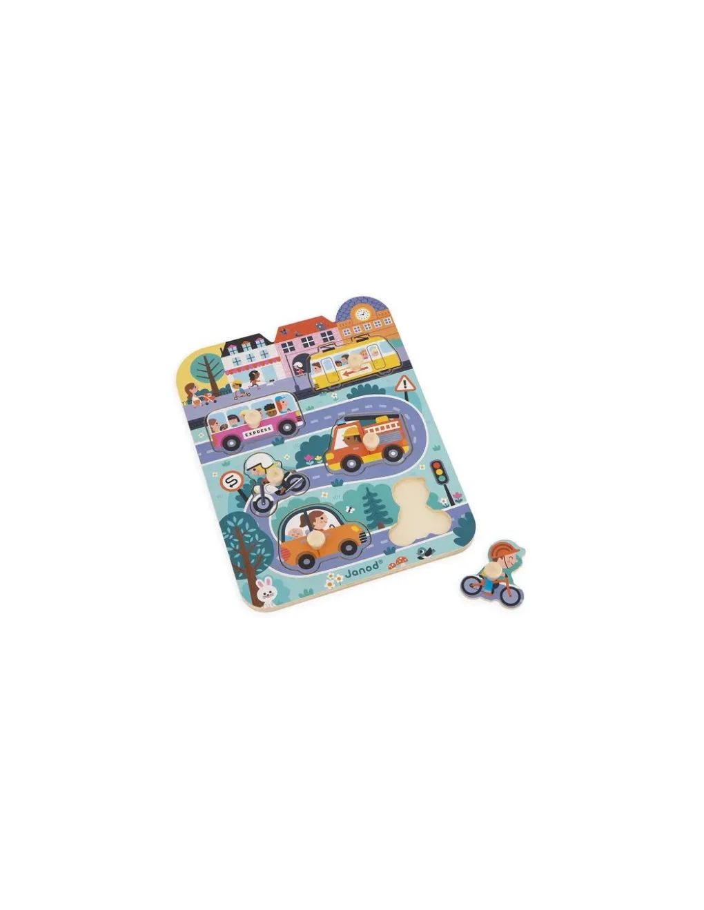 Janod Puzzle dans la ville -