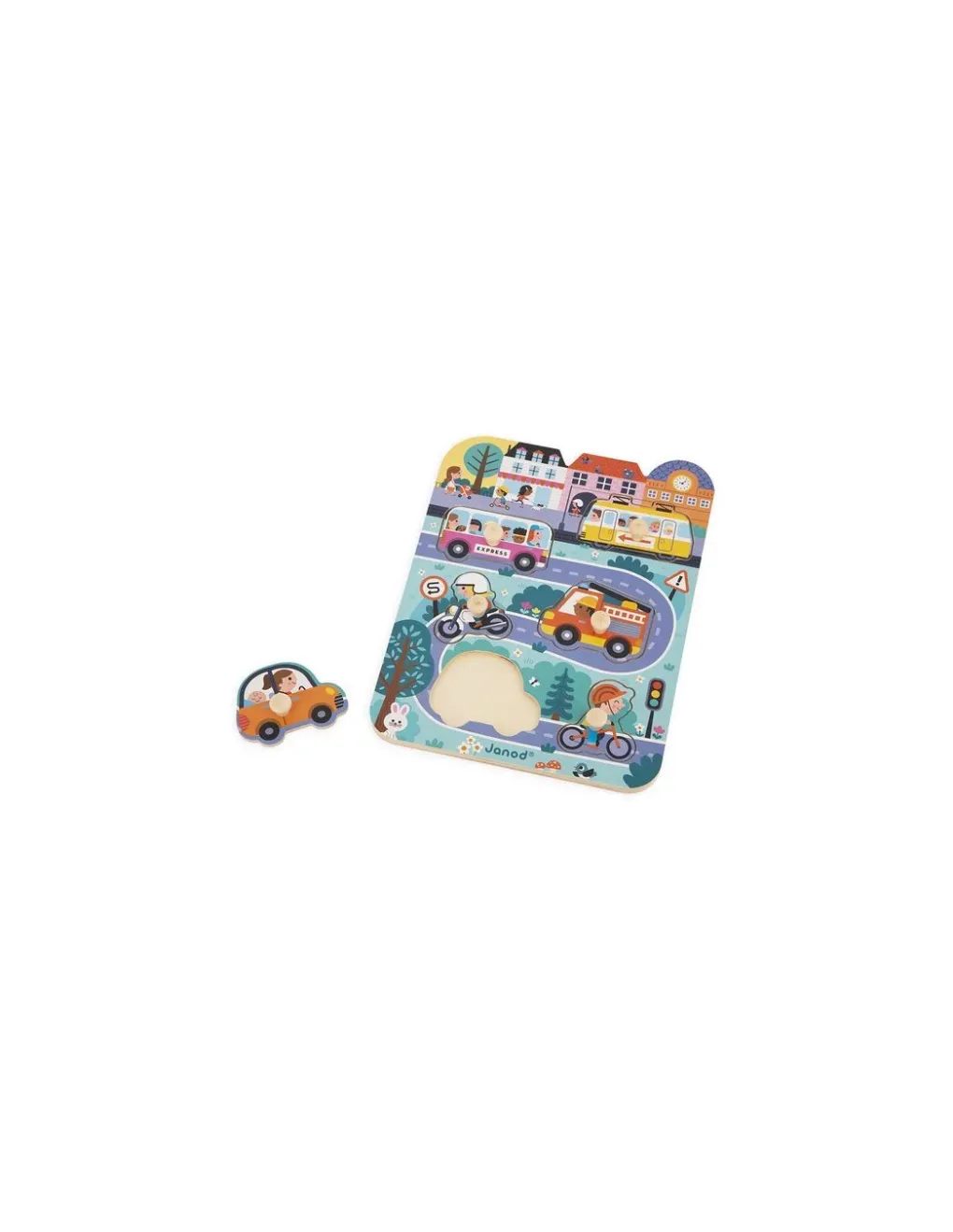 Janod Puzzle dans la ville -