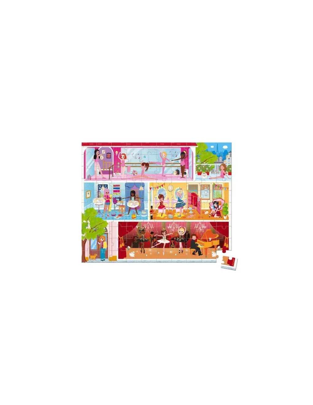 Janod Puzzle danse académie 100 pièces - Online