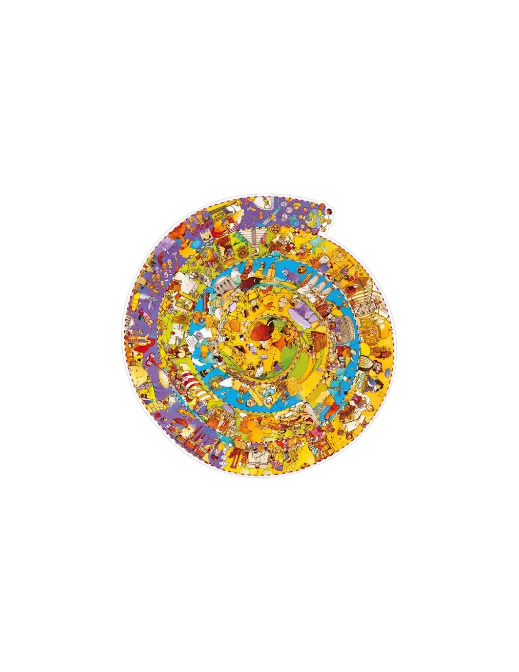Djeco Puzzle d'observation Histoire et livret - Clearance