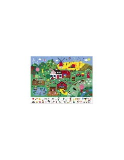 Janod Puzzle d'observation la ferme 24 pièces - Outlet