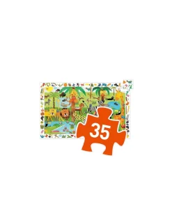 Djeco Puzzle d'observation La jungle - Hot