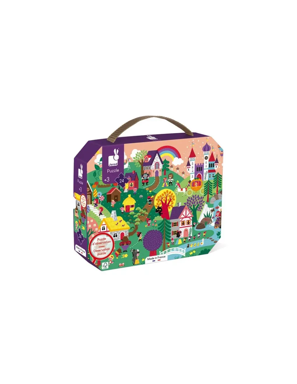 Janod Puzzle d'observation les contes 24 pièces - Best