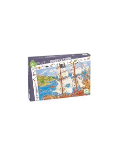 Djeco Puzzle d'observation Les pirates - Online