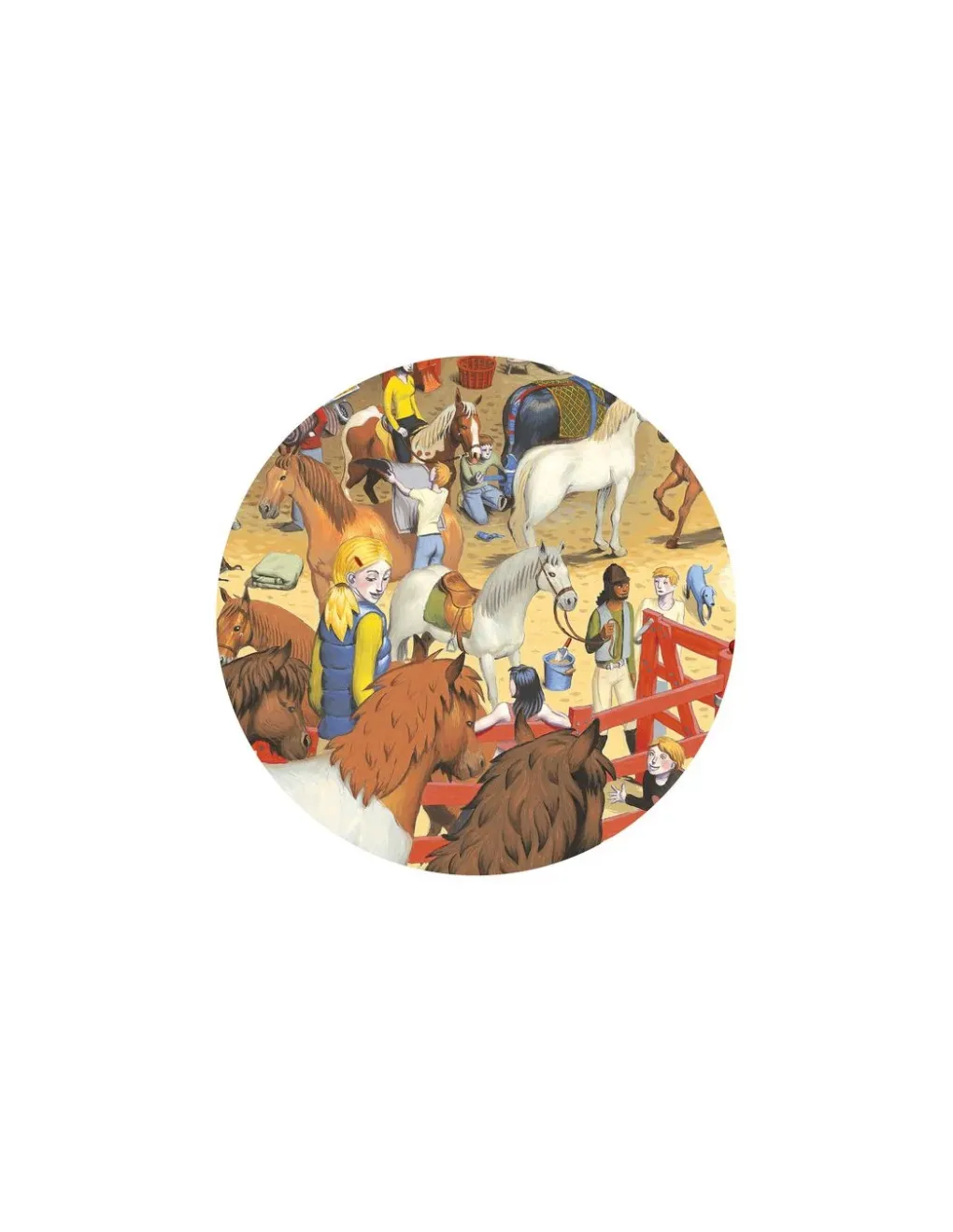 Djeco Puzzle d'observation équitation - Outlet