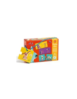 Djeco Puzzle duo contraires - New