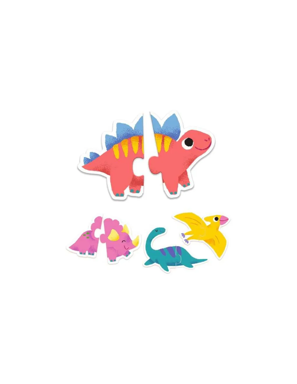 Djeco Puzzle duo Dinos - Online