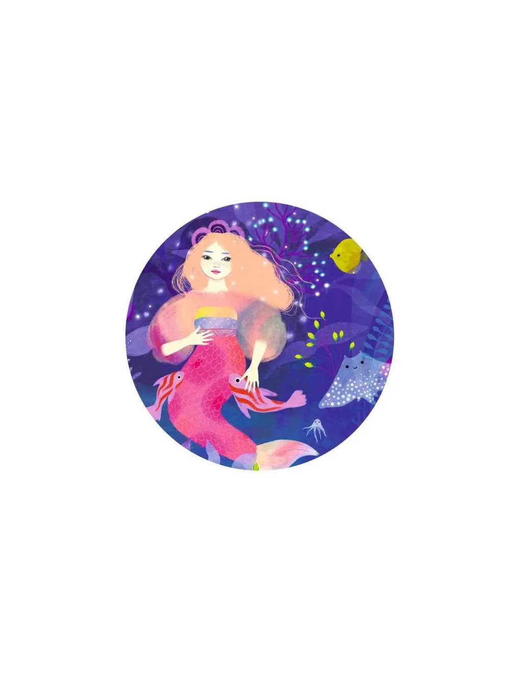 Djeco Puzzle Ella la sirène 36 pièces - New