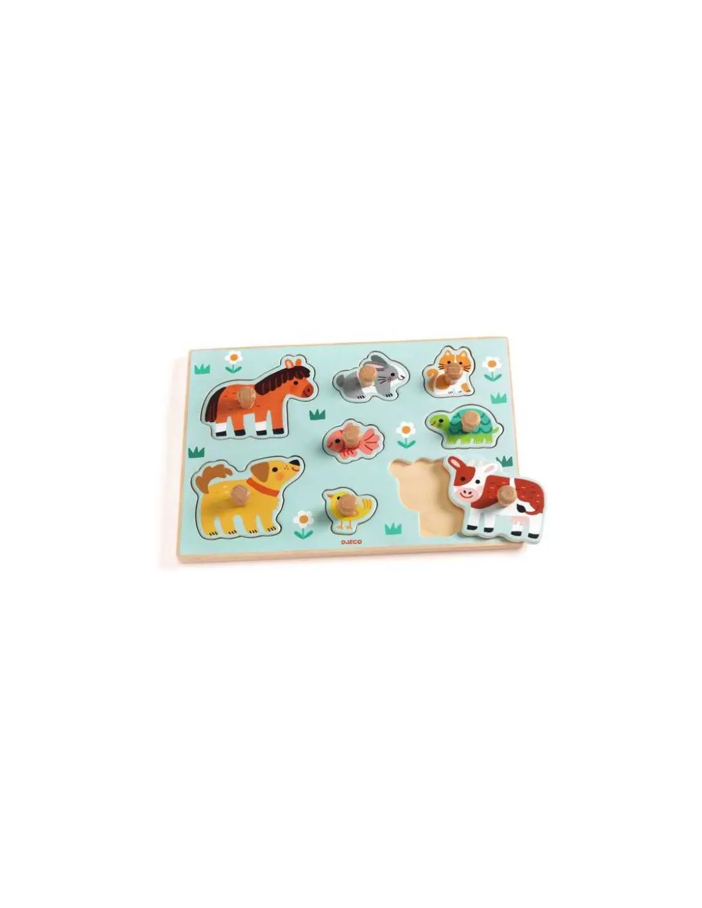 Djeco Puzzle en bois Dog'n'Co - New