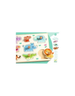 Djeco Puzzle en bois Hippo'n'Co - Sale