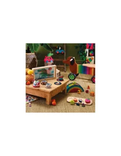 Vilac Puzzle encastrement 1,2,3 et 4 fruits Andy Westface - Outlet