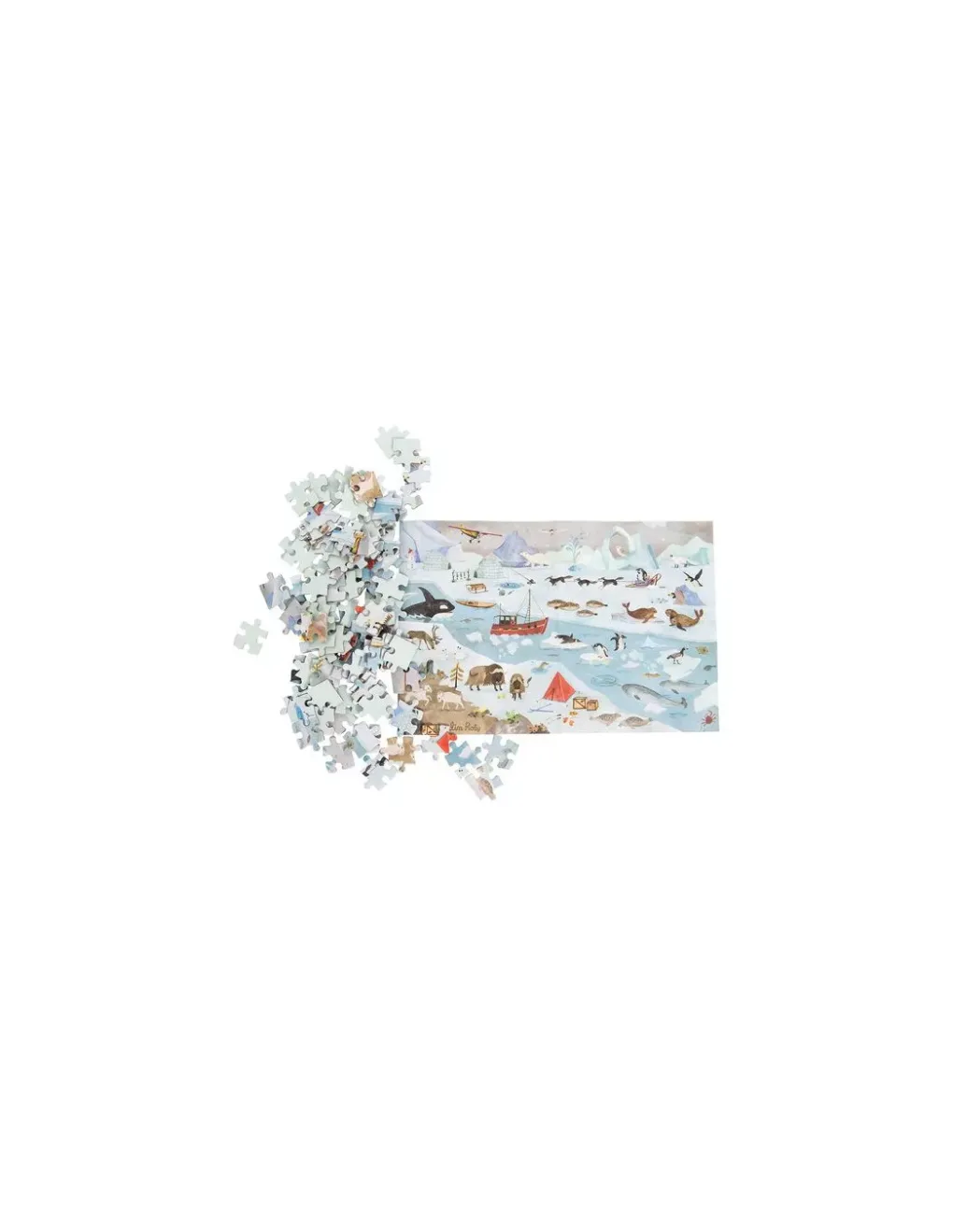 Moulin Roty Puzzle explorateur la banquise 96 pièces - Online