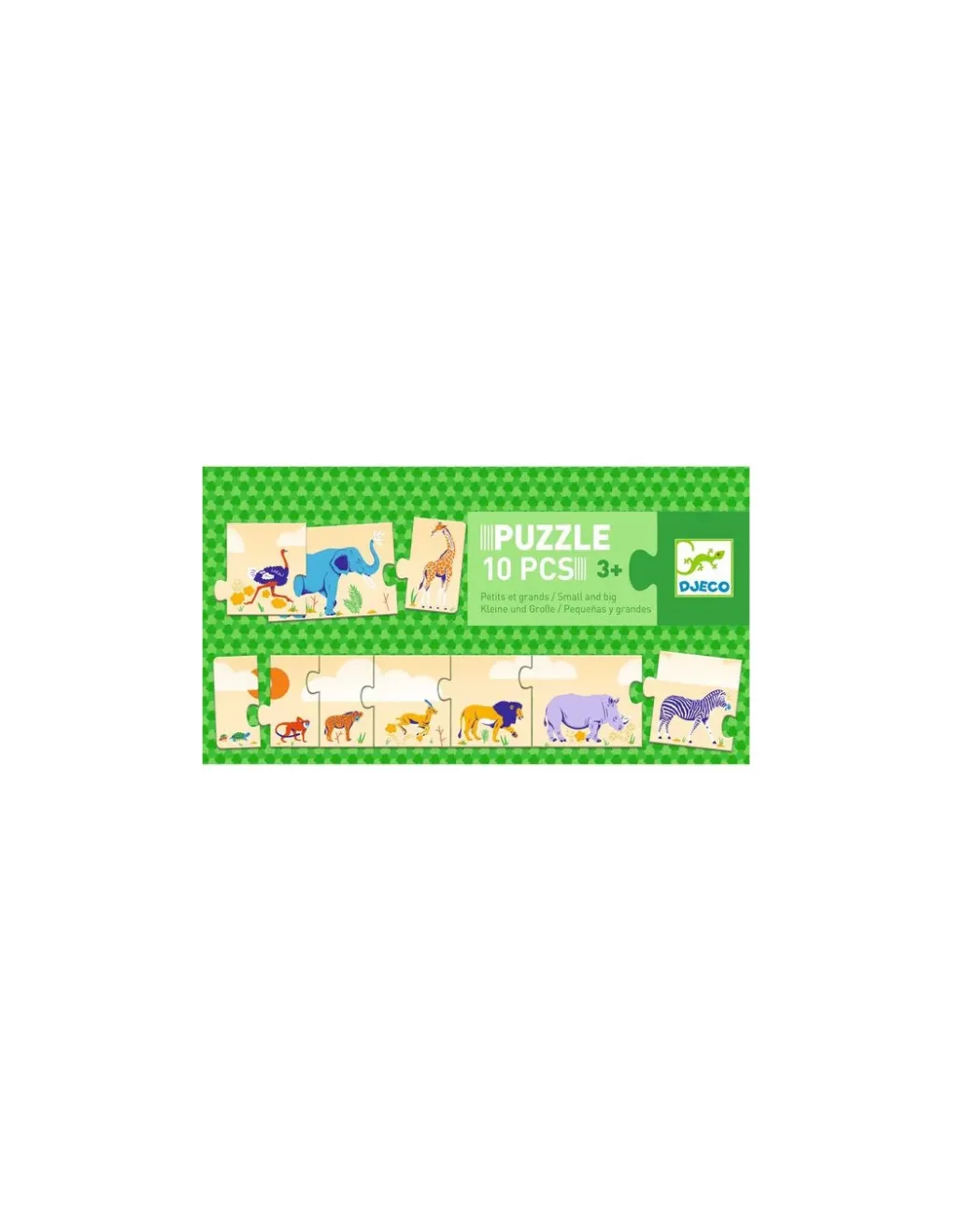 Djeco Puzzle frise Petits et grands - Sale