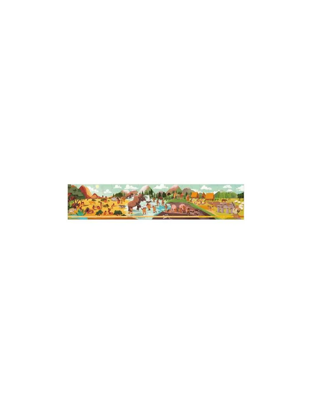 Janod Puzzle frise Préhistoire 100 pièces - Online