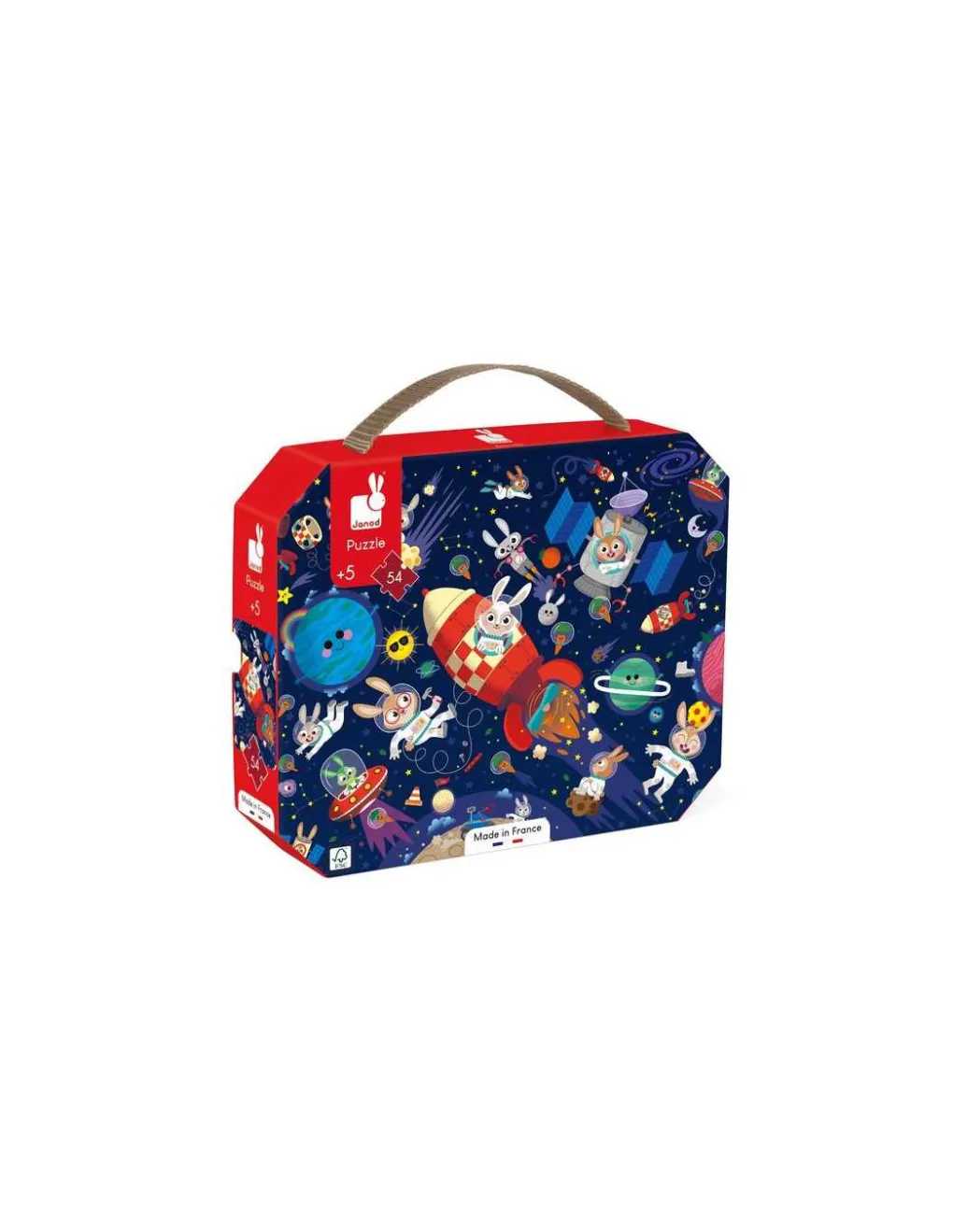 Janod Puzzle Fusée 54 pièces - Sale