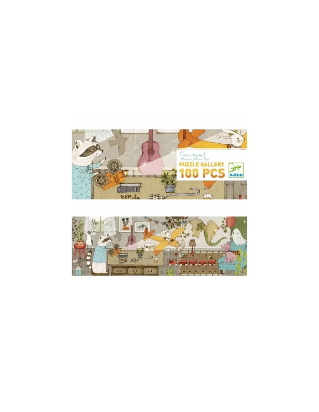 Djeco Puzzle gallery Cinematograph 100 pièces - Hot