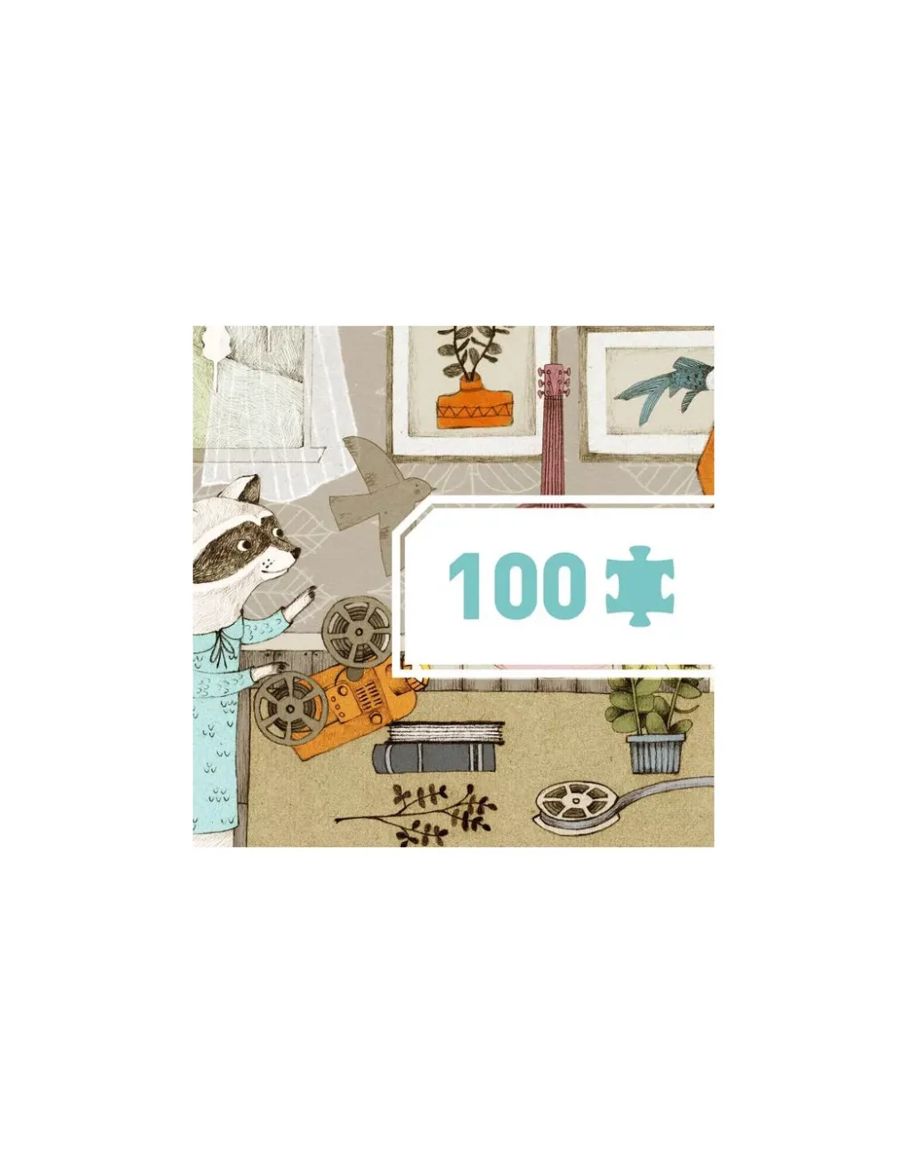 Djeco Puzzle gallery Cinematograph 100 pièces - Hot