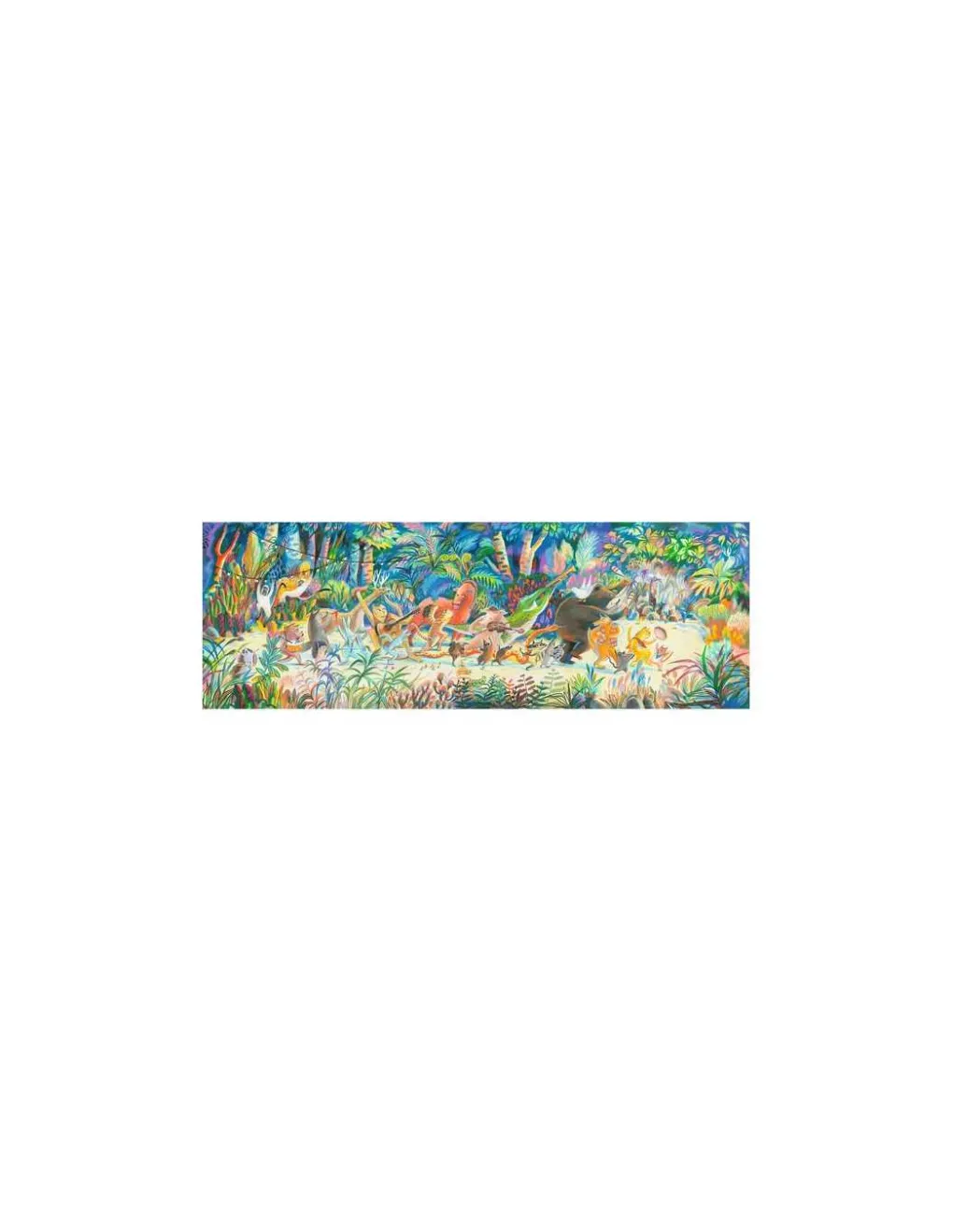 Djeco Puzzle Gallery Groupe de musique des bois 200 pièces - Outlet