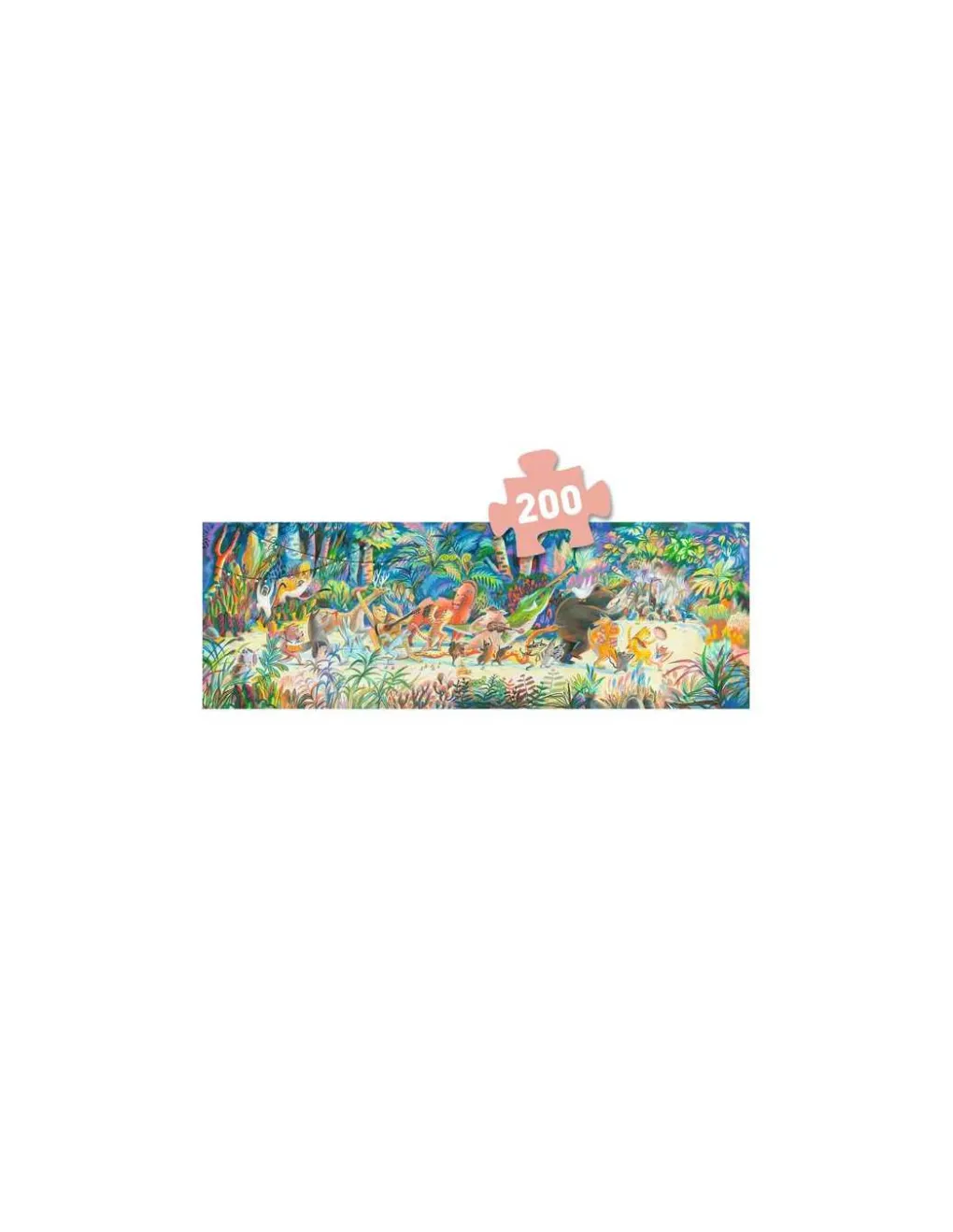 Djeco Puzzle Gallery Groupe de musique des bois 200 pièces - Outlet
